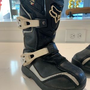 Youth Fox comp5k racing boots size 11
